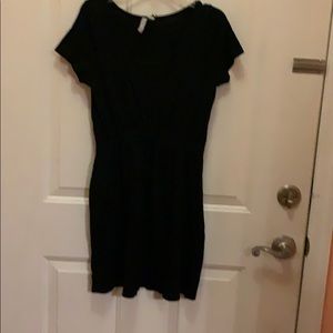 Black elastic waist Old Navy dress. Size XS.